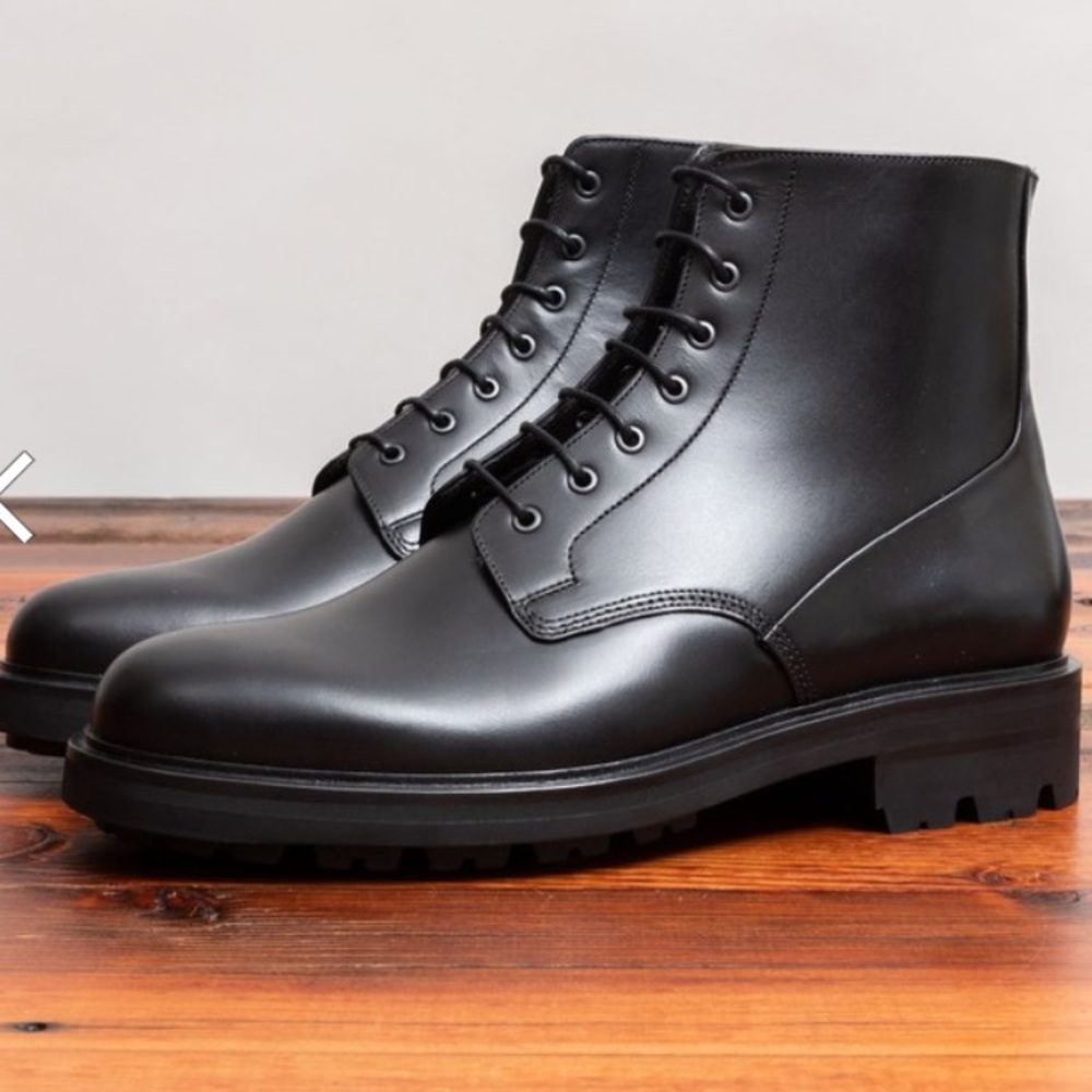 Wings+Horns Officer Combat Boots